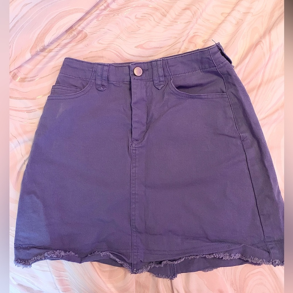 ~light blue denim skirt~